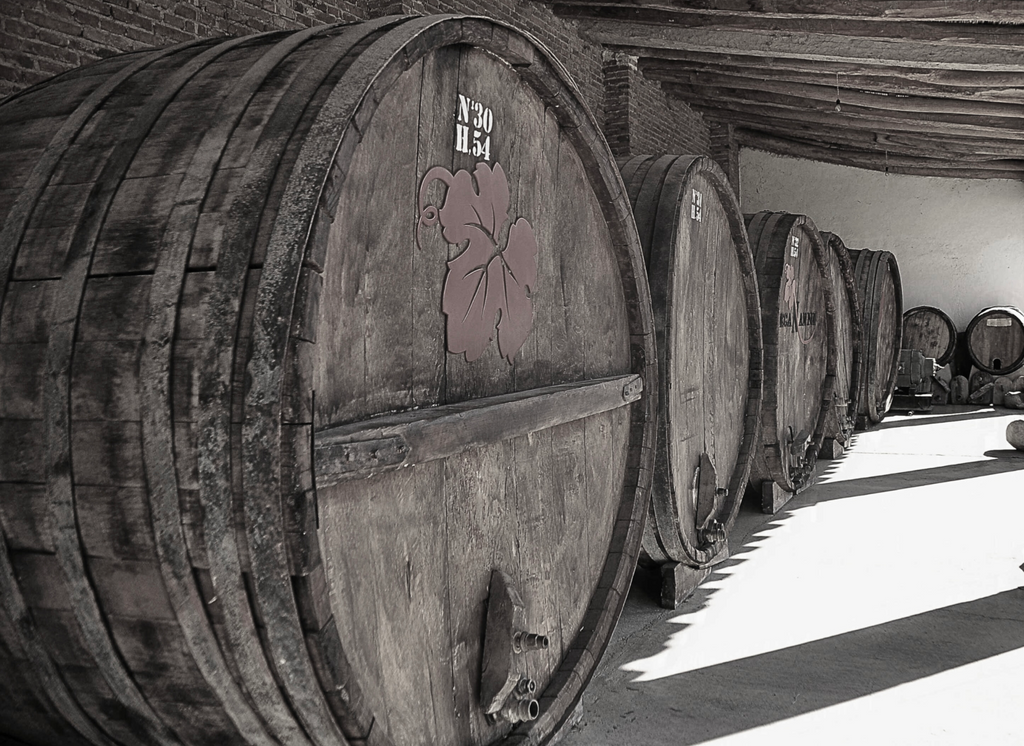 Ancient Wine Barrels